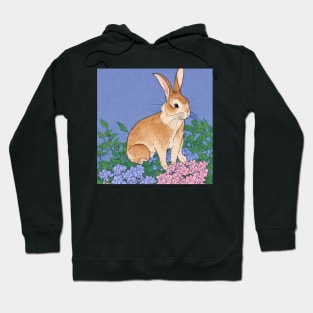 American Bunny Cute Giant Bunny Mom Hoodie